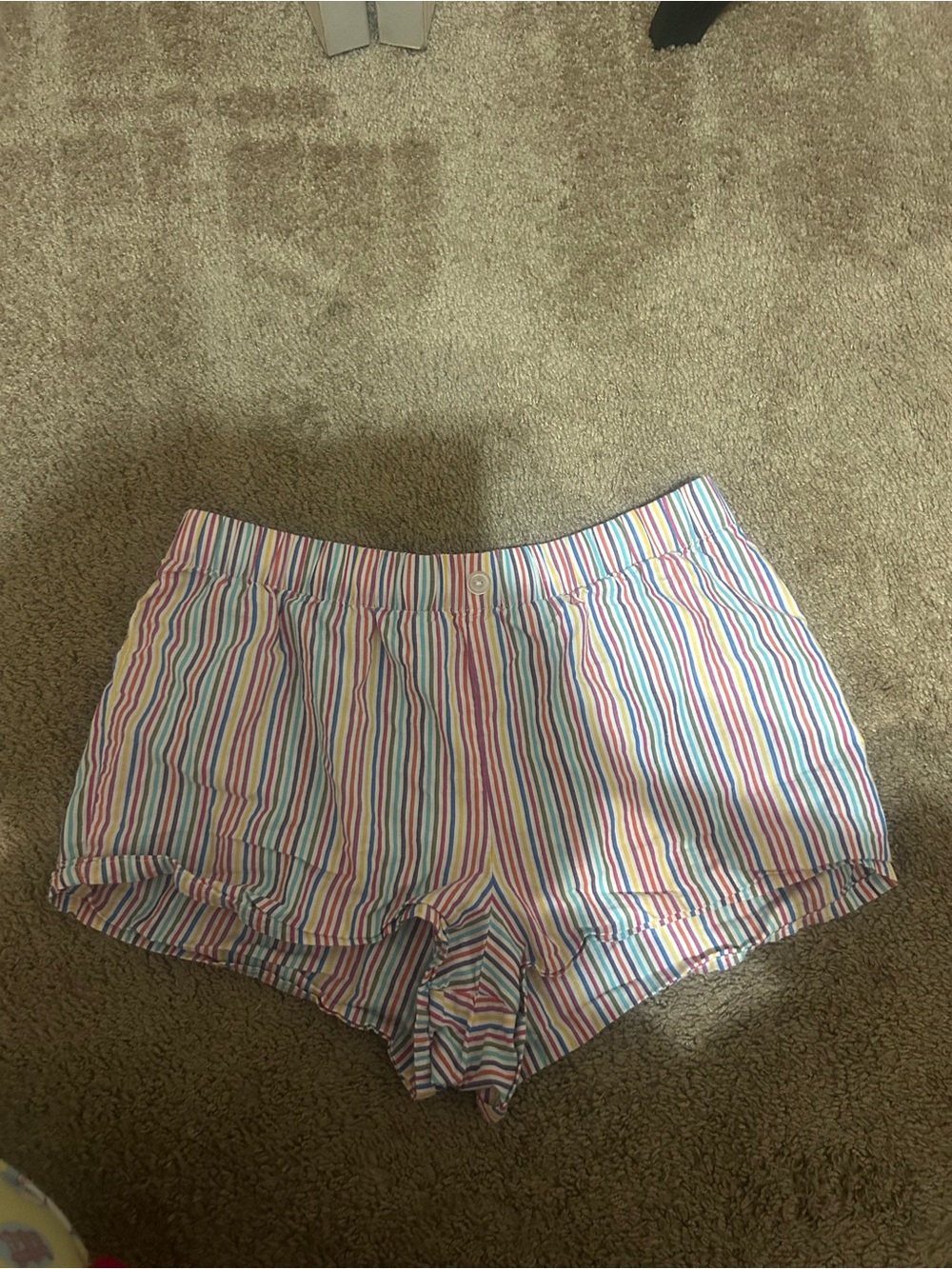 Xhilaration Pink Striped Sleepwear Bottoms